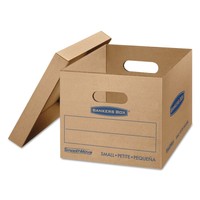 Bankers Box Smoothmove Classic Moving/storage Boxes With Lift-off - Fel7714203 on sale Bankers Box Smoothmove Classic Moving/storage Boxes With Lift-off - Fel7714203 on sale