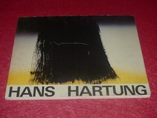 ART ABSTRAIT XXe HANS HARTUNG RARE CATALOGUE EXPO MUSEE PICASSO ANTIBES 1979 EO