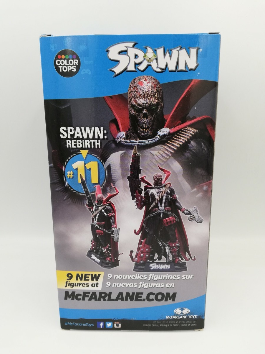 Spawn Rebirth フィギュア #11 McFARLANE TOYS Amazon.com: Spawn: Rebirth Color Tops Blue Wave #11