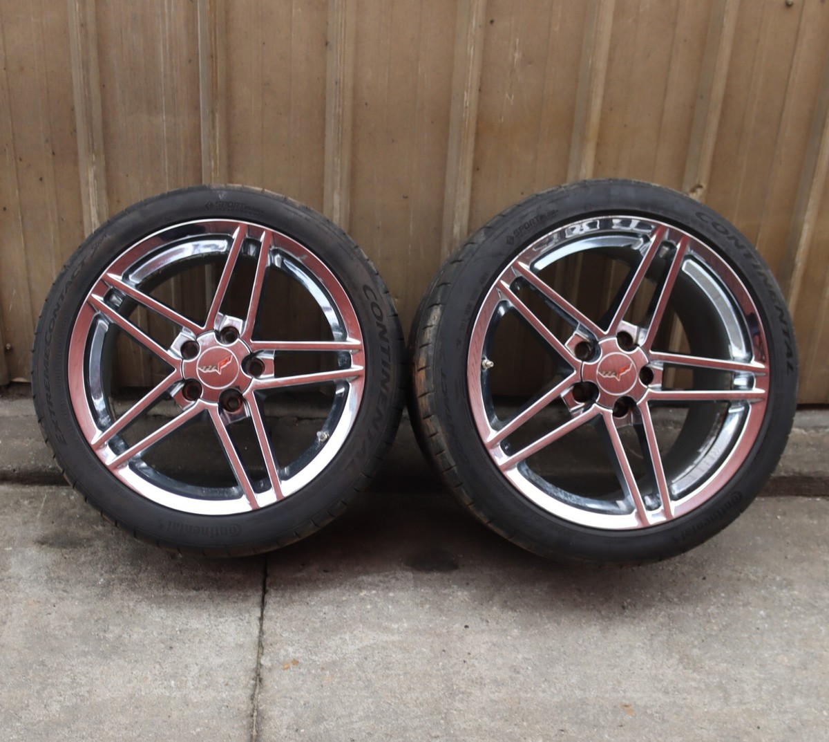 2006-2013 Chevrolet Corvette C6 Z06 Speedline 18x9.5 / 19x12