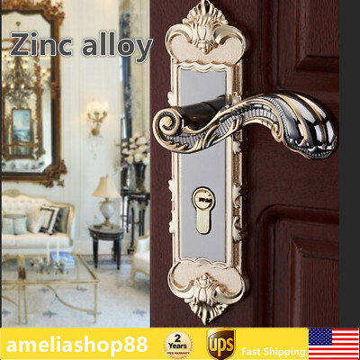 Privacy Security Mechanical Door Lock Set Front Entry Door Combo Handle Lock Set