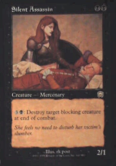 Silent Assassin - Mercadian Masques: #160, Magic: The Gathering Nm R131