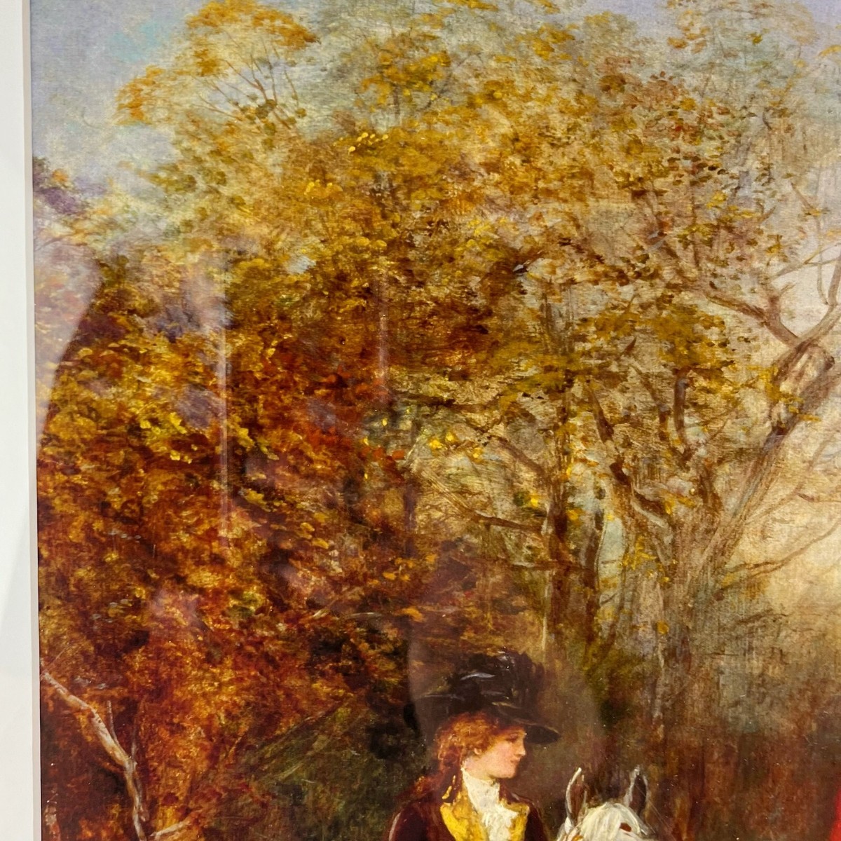 A MATCH／BY HEYWOOD HARDY. 額装76cm57cm 版画 A MATCH／BY HEYWOOD HARDY. 額装76cm57cm 版画 Heywood Hardy