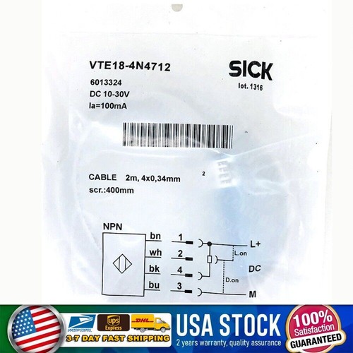 Interruttore Sensore Di Prossimità SICK VTE18-4N4712 - Nuovo, Originale - Foto 3