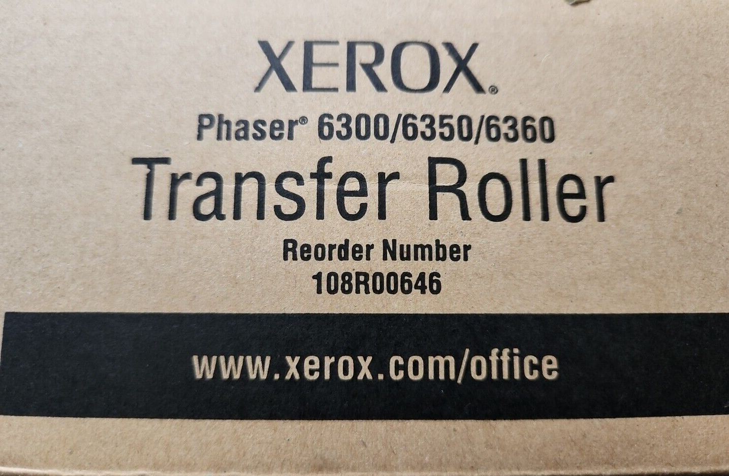 Xerox (108R00646) Transfer Roller for Phaser 6300, 6350, 6360