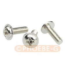 M3 x 10mm Phillips Pan Head Screw with built in washer