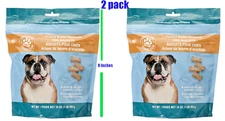 2 Boxes kennel club Dog Biscuits TREATS Peanut Butter Flavor 16 Oz Each Box.