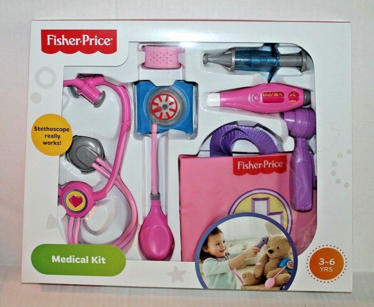 fisher price medical kit stethoscope