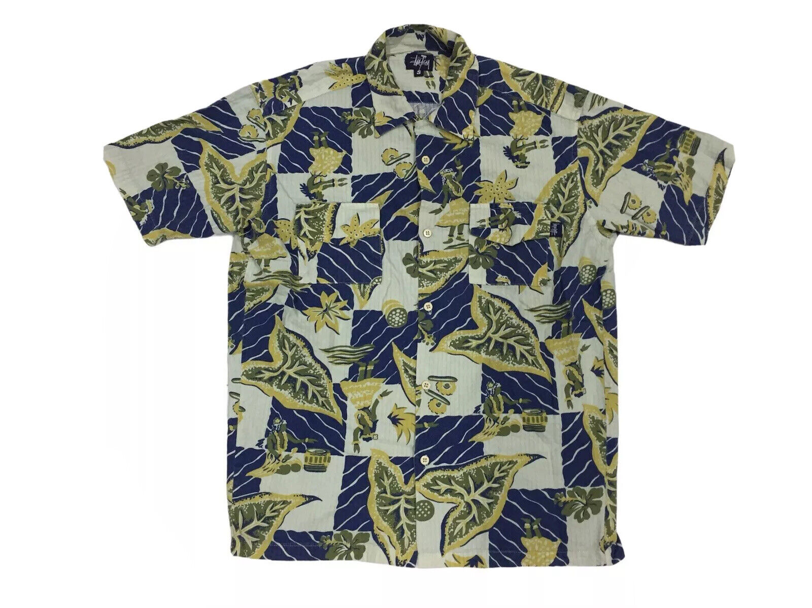 80's old stussy aloha shirts archives