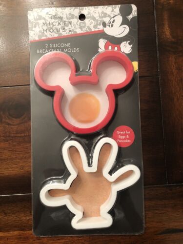 NEW - DISNEY MICKEY MOUSE Breakfast Mold Cooking Eggs & Pancakes Silicone MORE! - Picture 1 of 5