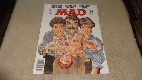 MAD Magazine # 280 July 1988 Featuring 3 Men & a Baby, Beauty & the Beast