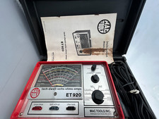Mac Tools Tach Dwell Volts Ohms Amps Et920 Mac Tools Tach Dwell Volts Ohms Amps Et920