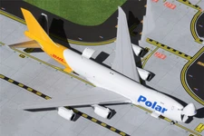 GeminiJets Polar DHL FOR BOEING B747-8F N853GT OPEN NOSE 1/400 DIECAST Aircraft