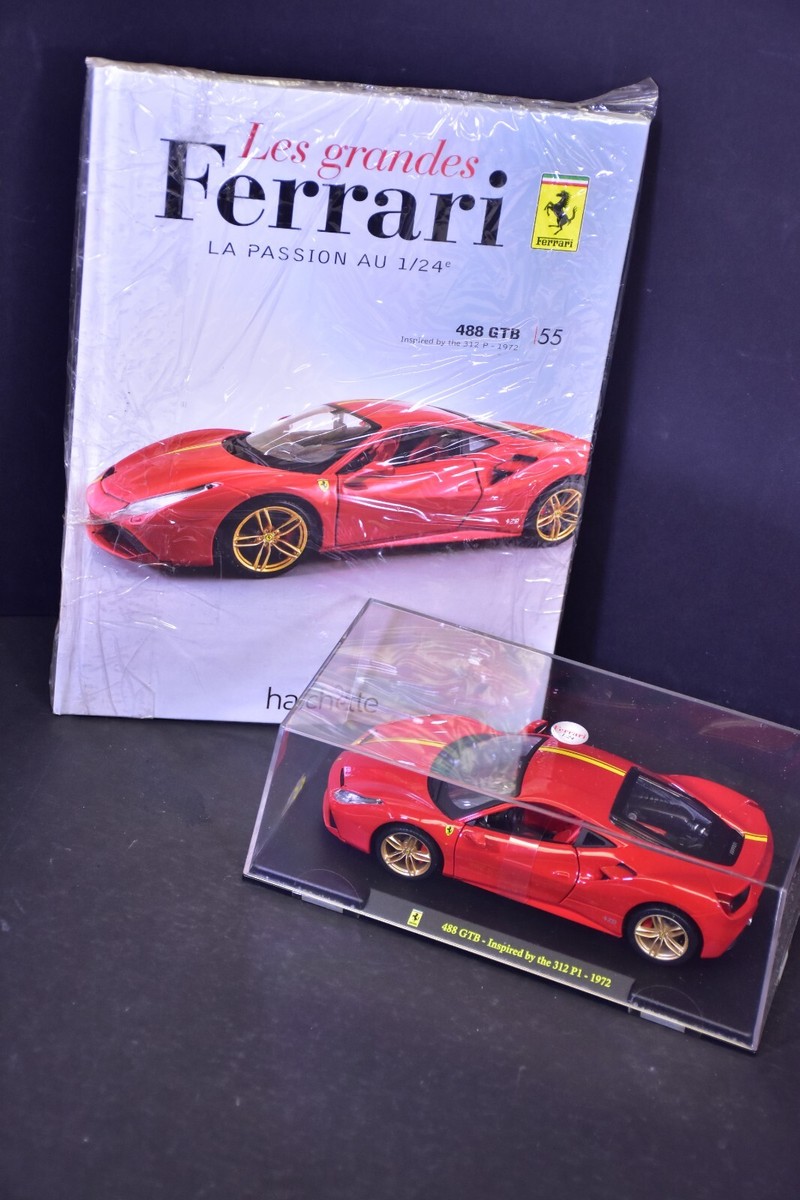 Hachette 1/24 - les grandes ferrari n° 55- 488 GTB 312P1