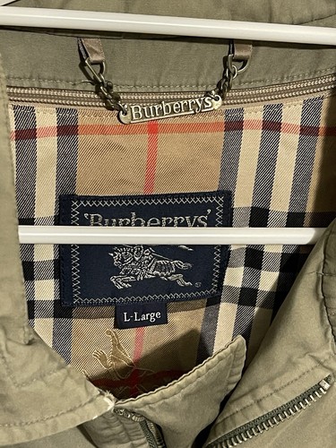 Burberry’s Burberry Trench Coat Zip Out Inner Layer Size L Large Japan vintage - Picture 8 of 13