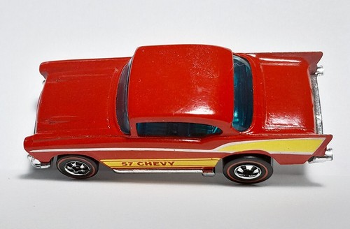 Vintage 1977 Hot Wheels Redline Flying Colors #9638 '57 Chevy - Very Nice! - Picture 5 of 9