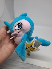 5" McDonald's Neopets Blue Dolphin Plush Blue Flotsam