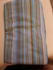 Quilt sewing Quality Fabric multi stripe color. Cotton 6 yard, 60 inches wide.
