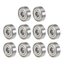 10Pcs 1614ZZ Deep Groove Ball Bearings Z2 3/8 Inch x 1-1/8 Inch x 3/8 Inch Do...