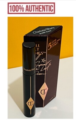 CHARLOTTE TILBURY FULL FAT LASHES 5 STAR MASCARA ~ GLOSSY BLACK ~0.27oz 8ml NIB