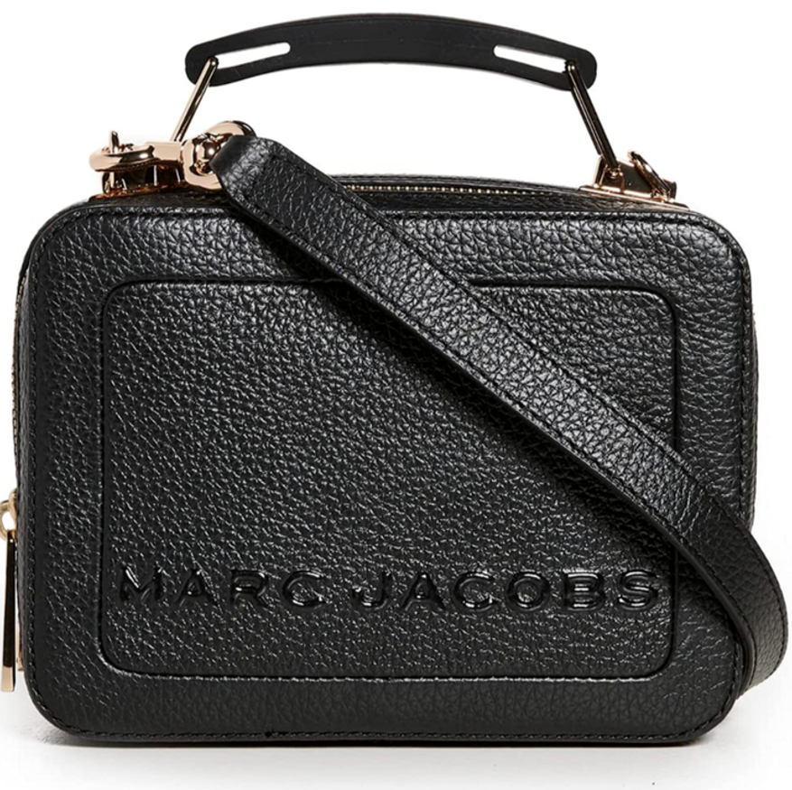 $375 Marc Jacobs The Box 20 Leather Double Zip Crossbody Bag $375 Marc Jacobs The Box 20 Leather Double Zip Crossbody Bag