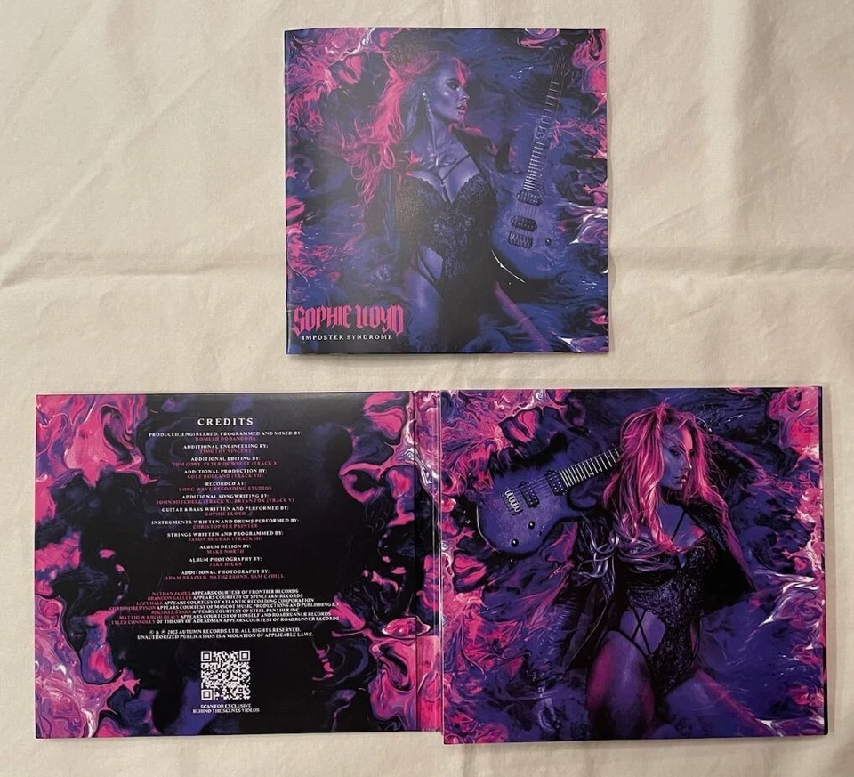 Sophie Lloyd - Imposter Syndrome CD (Autographed by Sophie) Halestorm - Trivium - Image 3 of 4