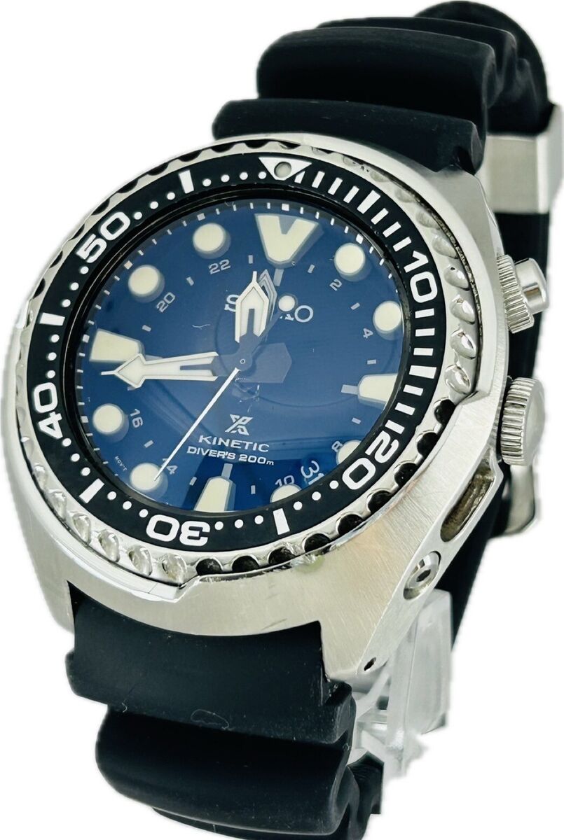 Seiko Prospex Kinetic 5M85-0AB0 SUNO019 GMT Divers Mens Seiko Prospex Kinetic 5M85-0AB0 SUNO019 GMT Divers Mens