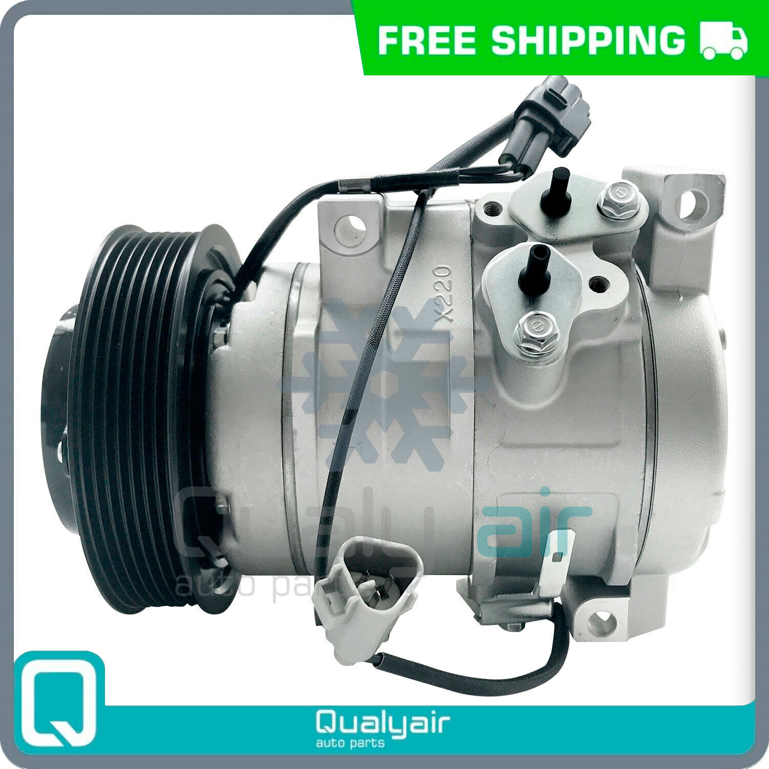 New A/C Compressor fits Toyota Camry, Highlander, Solara 2.4L - 2001-2008 - Picture 1 of 11