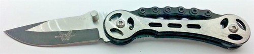 Benchmade Pocket Folding Lock Knife 6 cm Blade Hunting Sport Camping Fishing - Picture 7 of 12