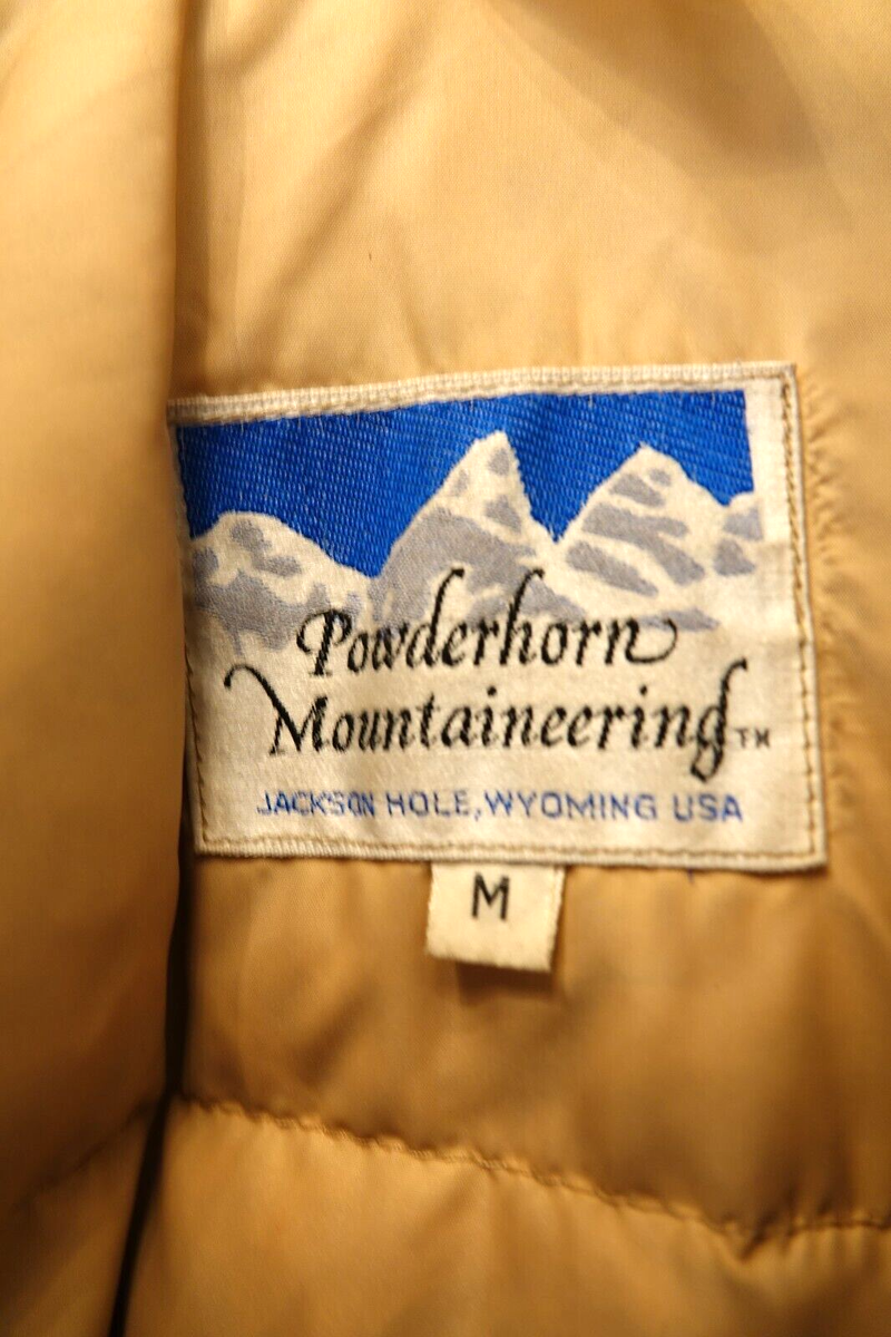 Vintage Powderhorn Mountaineering Jacket Jackson Hole WY, M. Very