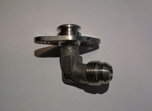 AIRCRAFT JET ENGINE FUEL NOZZLE ELBOW 3013067 BY PRATT & WHITNEY NEW (LAST ONES) - Foto 1 di 3