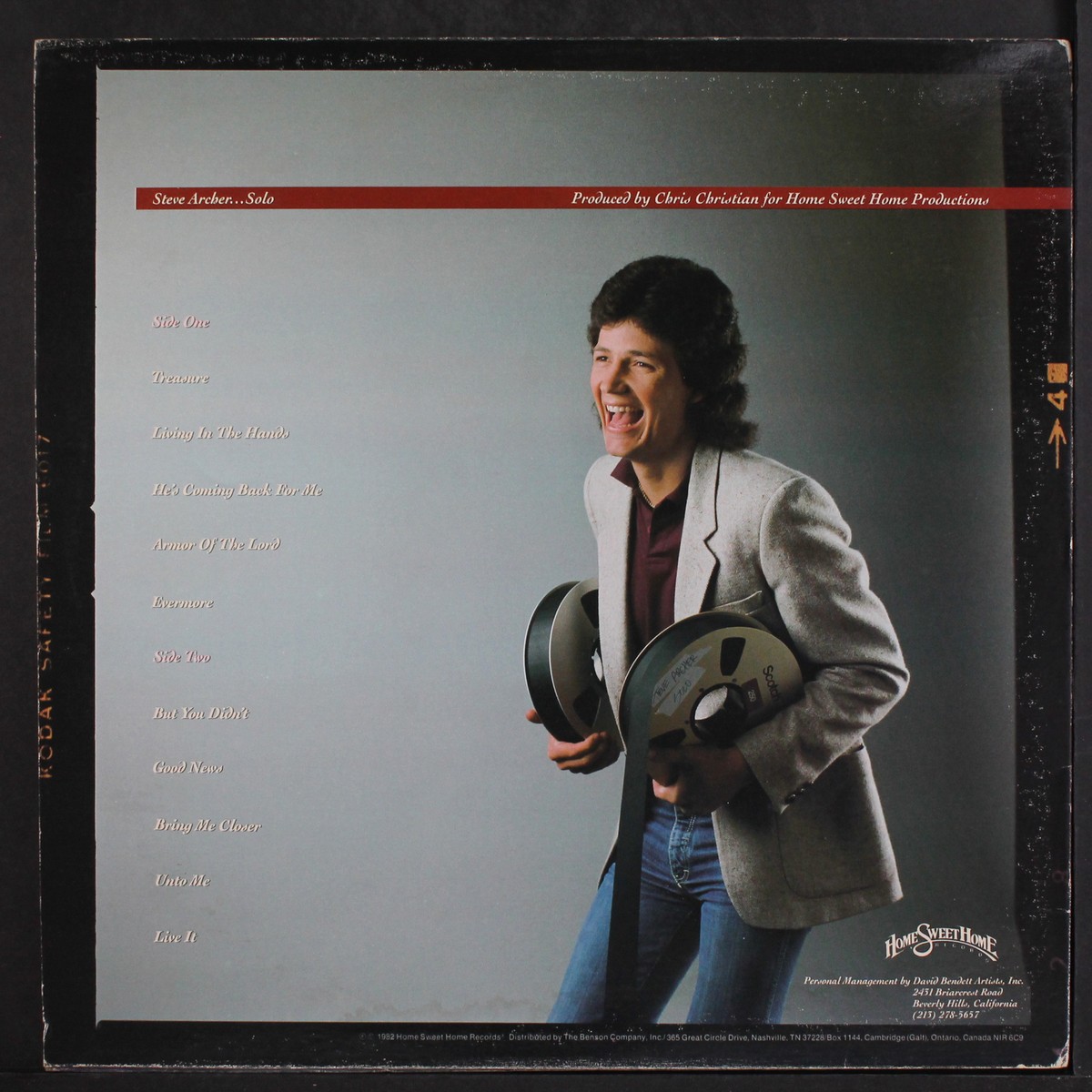 STEVE ARCHER: solo HOME SWEET HOME 12