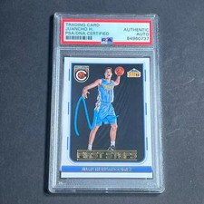 2016-17 PANINI COMPLETE #1 JUAN HERNANGOMEZ Signed Rookie Card AUTO PSA Slabbed