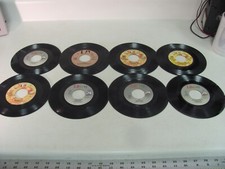 Lot Of 8 45rpm Kenny Rogers Vinyl Records Collection