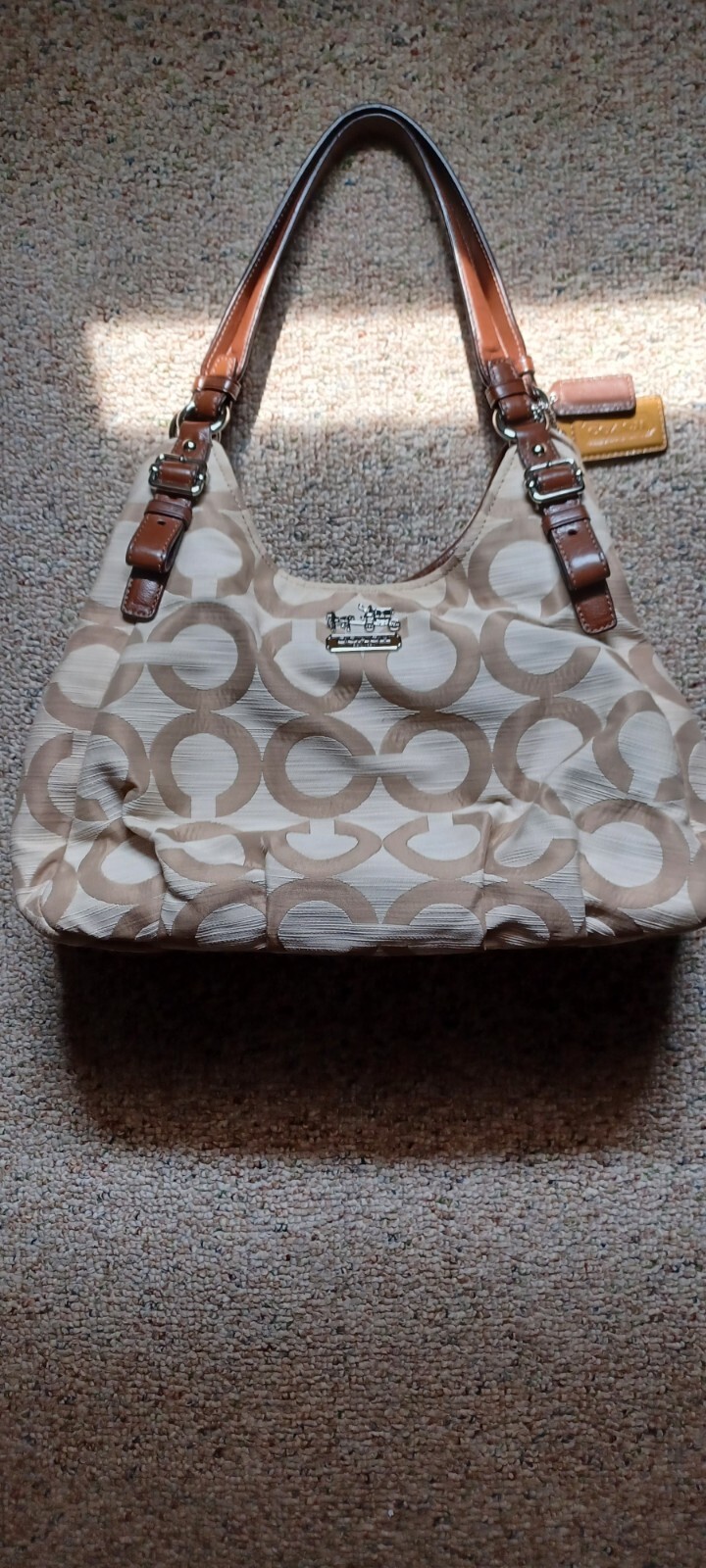 COACH HANDBAG 1941 COLLECTION, SIGNATURE JACQUARD & L… Gem