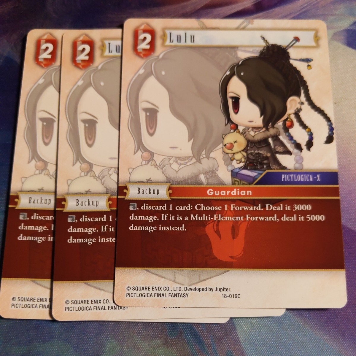 Final Fantasy TCG Resurgence Of Power Lulu 18-016C Playset | eBay