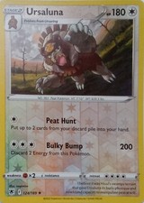 124/189 URSALUNA REVERSE HOLO ASTRAL RADIANCE POKEMON CARD