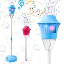 Automatic Bubble Blaster for Kids – 20,000+ Bubbles/Min, Adjustable Stand, Fun f