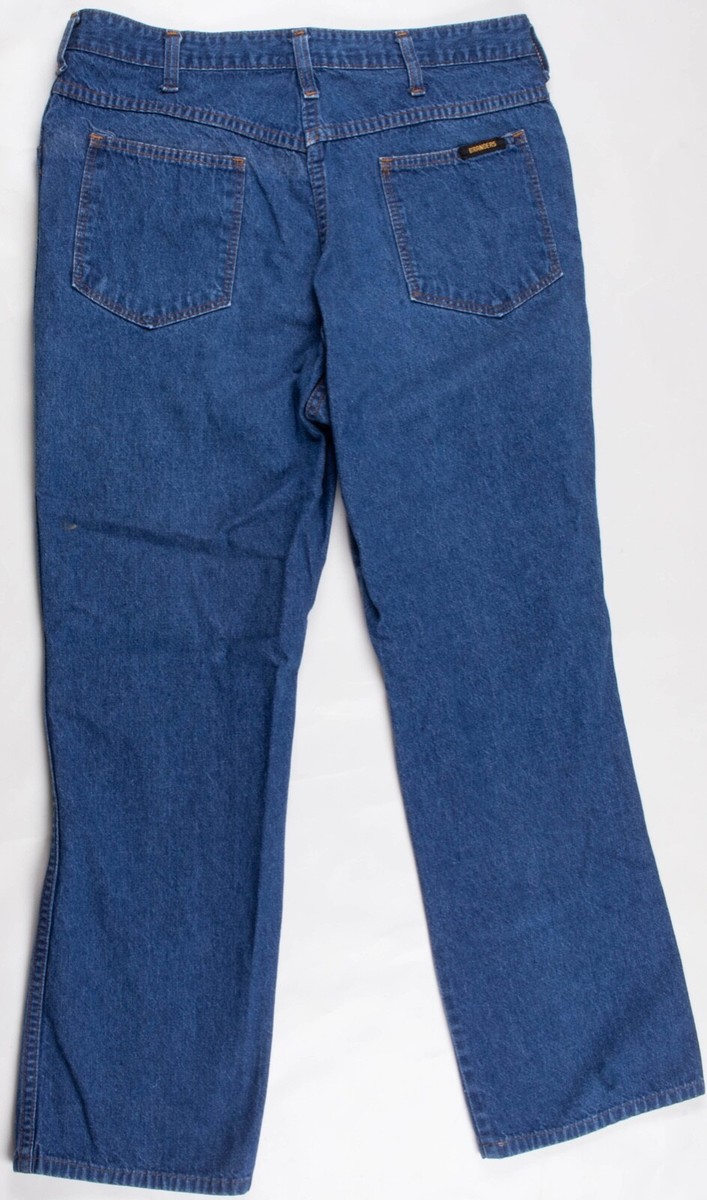 Vintage 1960s/1970s Dickies Branders Talon Zipper Denim Blue