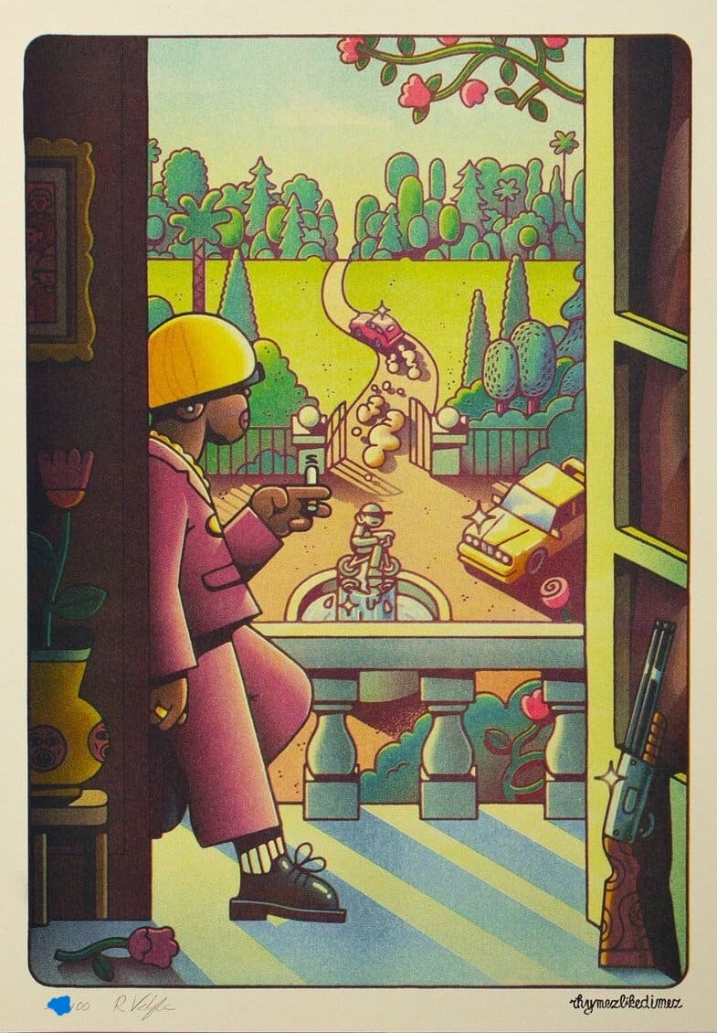 remio x リトルミス プリント giclee 版画 remio x リトルミス プリント giclee 版画 remio x リトルミス