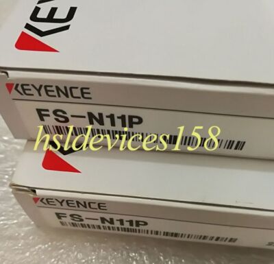 1PC New Keyence FS-N11P Fiber Optic Sensor FSN11P in Box Free Shipping ...