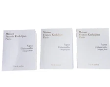 3 MAISON FRANCIS KURKDJIAN PARIS Aqua De Forte EDT Sample Size Spray 0.06 oz