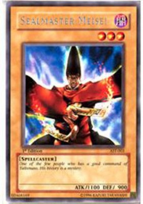 Sealmaster Meisei - AST-003 - Rare - 1st Edition Lightly Played, English LP Yugi