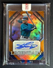 2024 Panini Prizm Ken Griffey Jr. Gold Auto /10 ! Hall of Fame Mariners