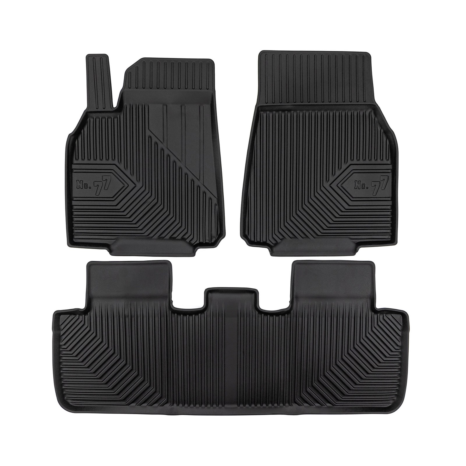 Tapis de sol Tesla Model Y antidérapants pour escapades en famille et sorties nature