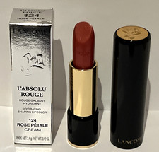 Lacome L'Absolu Rouge Hidratante Modelador Color de Labios 124 Rosa Pétalo Crema 3.4g Nuevo