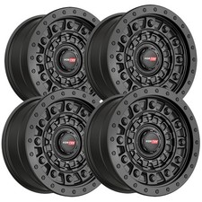 Set Of 4 Vortek Vrd-701 18x9 5x55x5.5 0mm Matte Black Wheels Rims 18 Inch