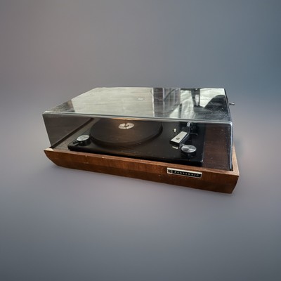 Vtg Panasonic Model RD-7673 4 Speed Record Player Turntable Powers