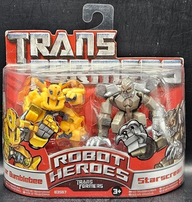 Transformers Robot Heroes Movie 07 Armor Bumblebee vs. Starscream