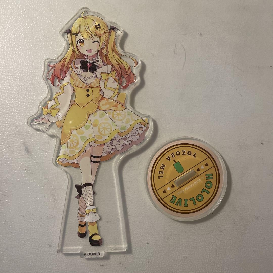 Hololive Yozora Mel FamilyMart Acrylic Stand Collectible Figure Rare